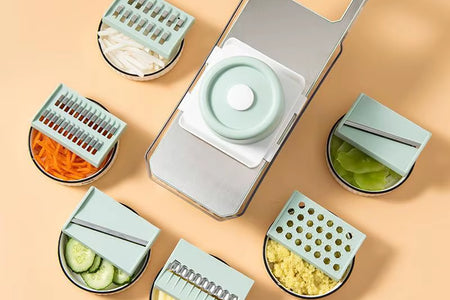 ChopMaster 6-in-1 Manual Vegetable Chopper – Ultimate Kitchen Slicer for Fast, Easy Prep  Description: